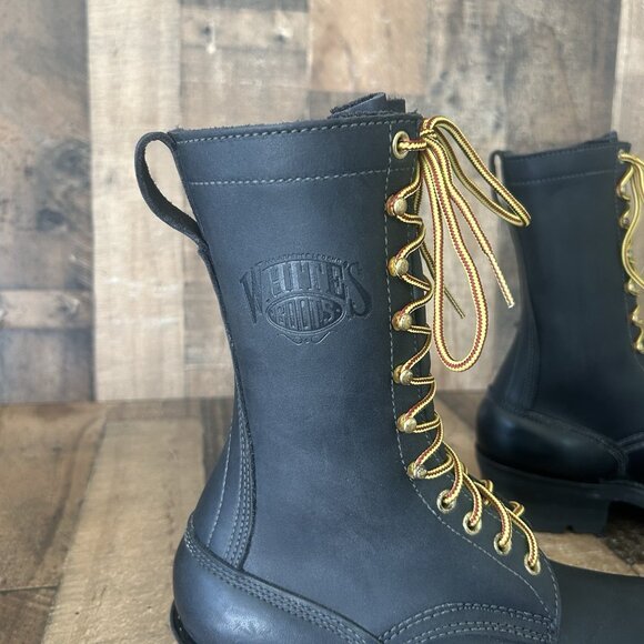 Whites W400V Firefighter Logger Soft Toe Work Boots Womens 7.5 B - Picture 11 of 12